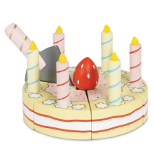 LETOYVAN TV273 SLICEABLE BIRTHDAY CAKE AND CANDLES 8 PIEZAS