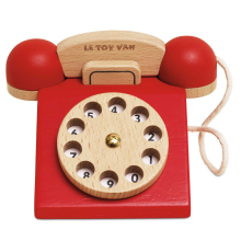 LETOYVAN TV323 VINTAGE WOODEN PHONE