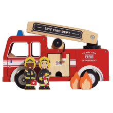 LETOYVAN TV427 FIRE ENGINE WITH FIREFIGHTERS