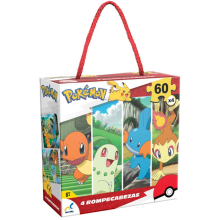 IMEX JCA-4161 PUZZLE POKEMON 500 PIEZAS 4 EN 1
