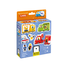 BANANAPANDA 49346 MY FIRST PUZZLES CARS 16 PIEZAS