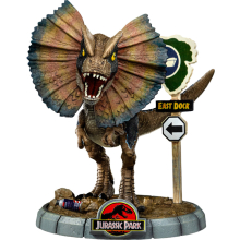 IRON STUDIOS 97723 JURASSIC PARK DILOPHOSAURUS MINICO FIGURE