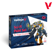 VALLEJO 72313 GAME COLOR SET SCI FI PAINT SET BY AGIRALDEZ