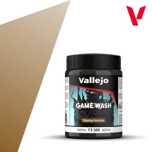 VALLEJO 73300 GAME COLOR FORMULA INMERSION 300-200 ML SEPIA