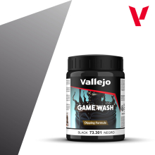 VALLEJO 73301 GAME COLOR FORMULA INMERSION 301-200 ML NEGRO