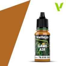 VALLEJO 76036 GAME AIR 036-18 ML MARRON BRONCEADO