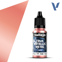 VALLEJO 77106 TMM LIGHT 106-18ML ROJO RUBI