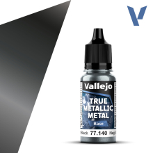 VALLEJO 77140 TMM BASE 140-18ML NEGRO OBSIDIANA