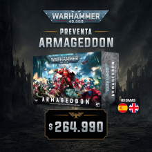 WARHAMMER 03010199080 40000 ARMAGEDDON ESPA�OL PRE VENTA