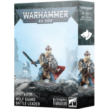 WARHAMMER 99120101436 40000 SPACE WOLVES WOLF GUARD BATTLE LEADER