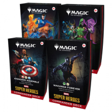 WIZARDS OF THE COAST D53610000 MTG MARVEL SUPER HEROES COMMANDER DECK INGLES