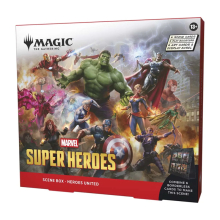 WIZARDS OF THE COAST D53690000 MTG MARVEL SUPER HEROES SCENE BOX INGLES
