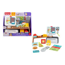 MATTEL JGX01 FISHER PRICE CAJA REGISTRADORA ESCANEA