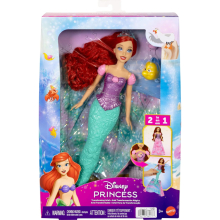 MATTEL JLK19 DISNEY PRINCESA ARIEL TRANSFORMABLE