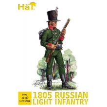 HAT 8073 1805 RUSSIAN LIGHT INFANTRY 1:72