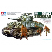 TAMIYA 35251 1:35 M4A3 SHERMAN 105MM C FIG