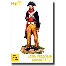 HAT 8083 1:72 1806 PRUSSIAN MUSKETEERS ( 48 )