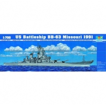 TRUMPETER 05705 US BB 63 MISSOURI 1991 1:700