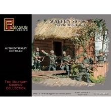 PEGASUS 7201 1:72 WWII GERMAN WAFFEN SS SOLDIERS SET 1 ( 46 )