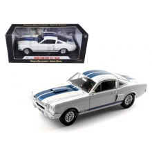 SHELBY 160 1:18 1966 GT 350 MUSTANG WHITE BLUE