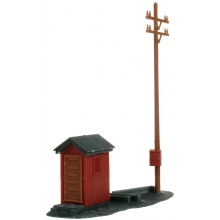 ATLAS 705 TELEPHONE SHANTY POLE KIT HO