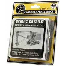 WOODLAND 237 BACK HOE INSLEY MODEL KIT HO