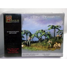 PEGASUS 7401 1:72 USMC IN VIETNAM 1965 SOLDIERS SET ( 40 )