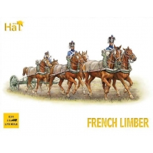 HAT 8105 1:72 FRENCH 6 HORSE LIMBER