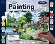 ROYAL PAL11 ADULT PAINT BY NUMBER DUCK FEEDING 15X11-1:4