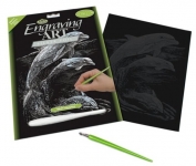 ROYAL SILF11 SILVER FOIL ART DOLPHINS