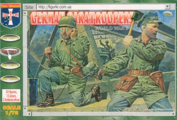 Figurines Soldats Allemands WWII 1/72 - 50 Pièces - Imex Models - Neuf