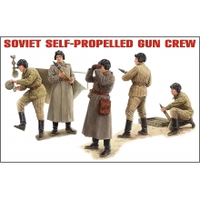 MINIART 35037 1:35 SOVIET SELF PROPELLED GUN CREW