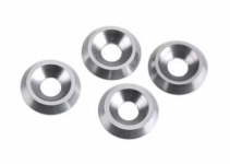 HPI 88008 E10 CONE WASHER 3X9X2MM ( GUNMETAL 4PCS )