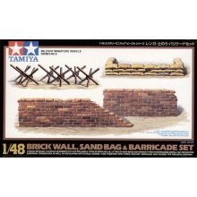 TAMIYA 32508 1:48 BRICKWALL SANDBAG BARR