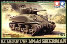 TAMIYA 32523 1:48 US M4 A1 SHERMAN TANK