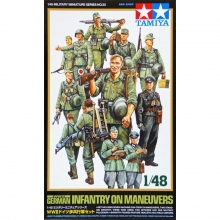 TAMIYA 32530 1:48 WWII GERMAN INFANTRY O