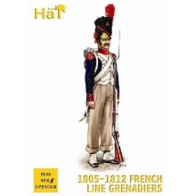 HAT 8166 1:72 FRENCH LINE GRENADIERS 1805-1812 ( 48 )